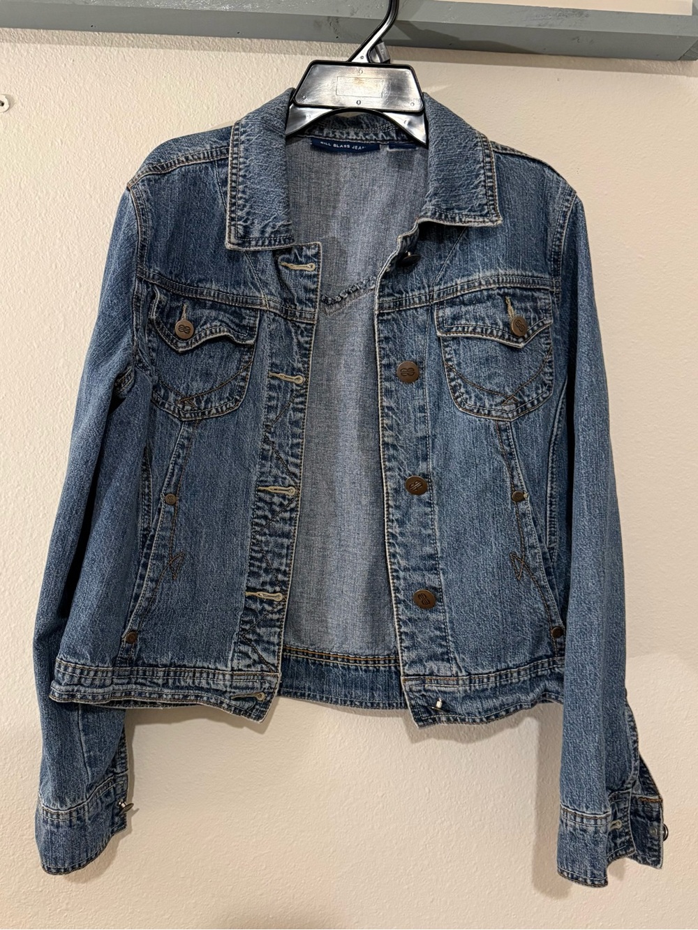 bill blass Blue Denim Jean Jacket